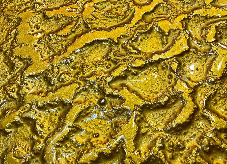 custom glass art feature custom hand blown yellow glass
