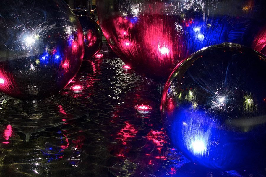 commercial fountain installation with light and music commercial fountain installation with light and music