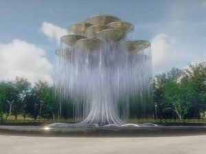 water fountain show