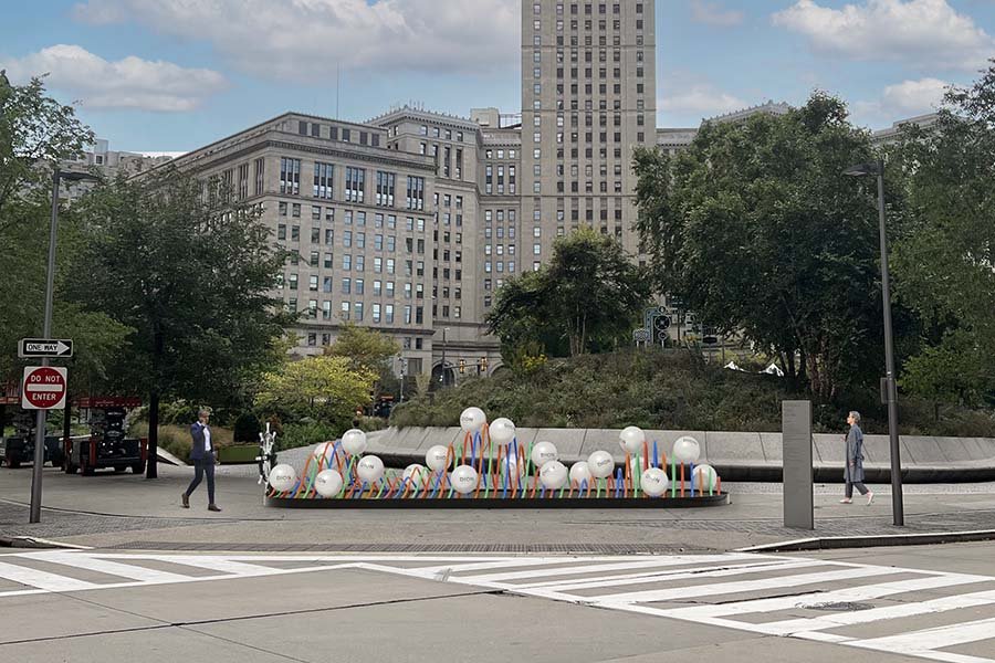public interactive installation