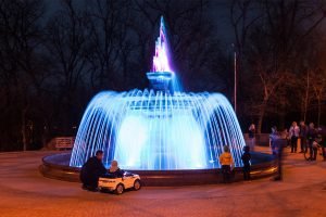 Granite Fountain in Odesa