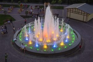Music Fountain in the Hotel