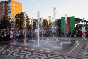 Dry Deck Fountain in Krasnohrad
