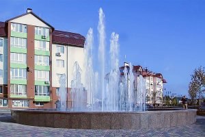 Water Features in The Residential Complex
