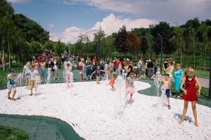 Dry Deck Fountain in New Sofiyivka
