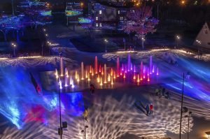 urban landscape water feature