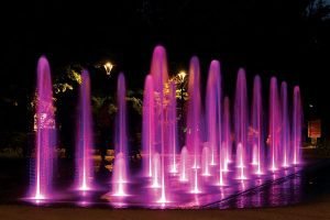 Dry Deck Fountain in Kherson