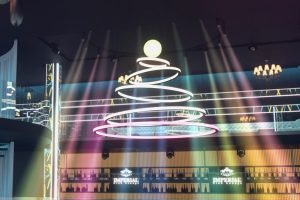 night club kinetic installation