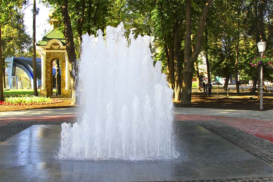water show in the park