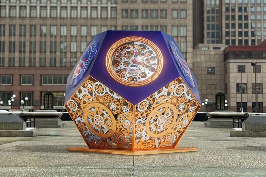 Custom unique public art project