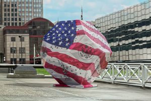 Values of Democracy Art Installation