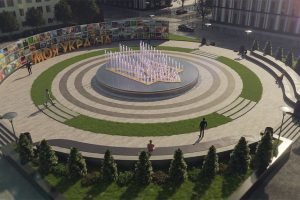 Interactive Fountain My Ukraine