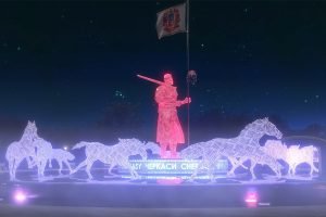 Interactive Fountain Cossack