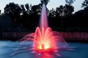 Floating Fountain in Kharkiv
