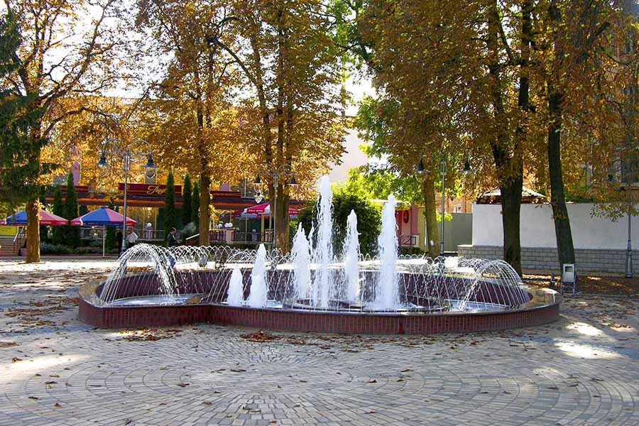 urban fountain renovation