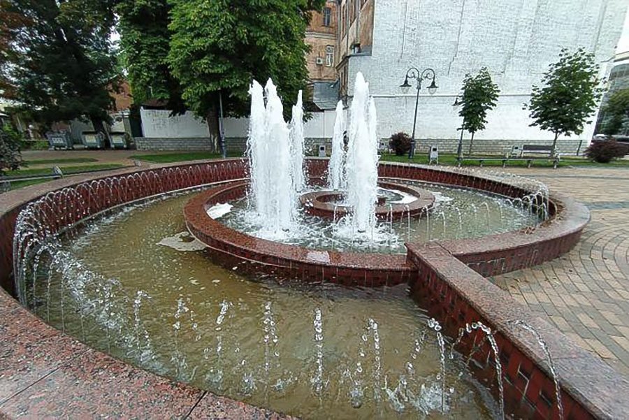 site-specific fountain