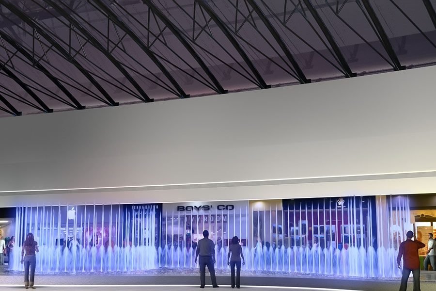 light and music fountain
