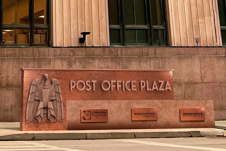 Public Art Installation Post Office Plaza