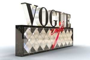 Art Installation Vogue Cafe