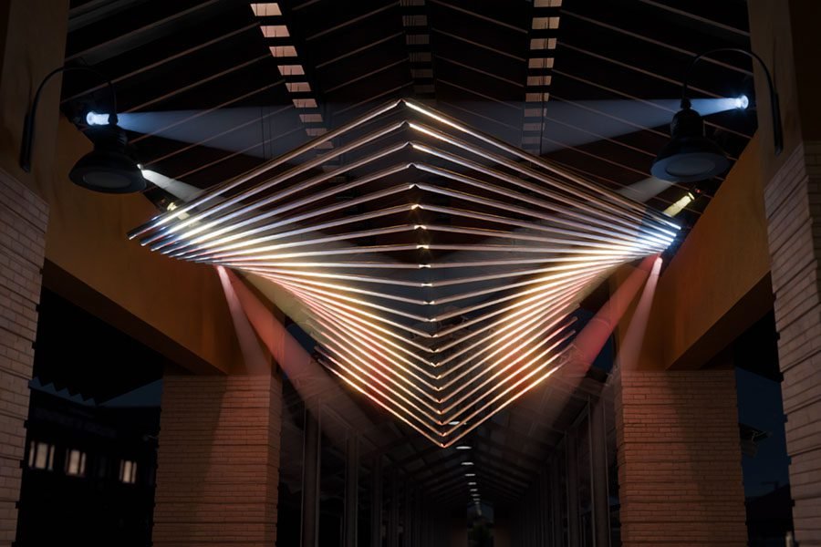 modern kinetic sculpture