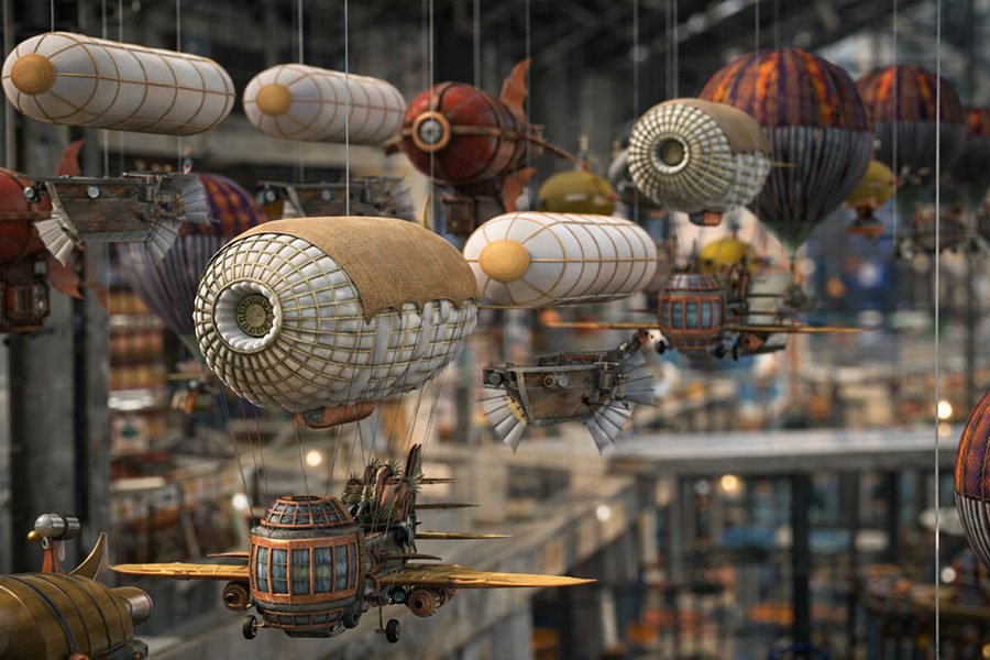 airships art feature